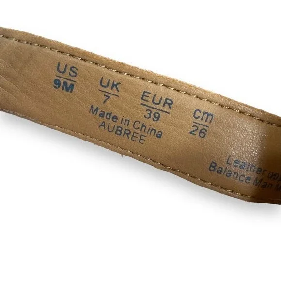 Franco Sarto | Aubree Tan Suede Leather Slingback Booties | Size 9M - Picture 5 of 8